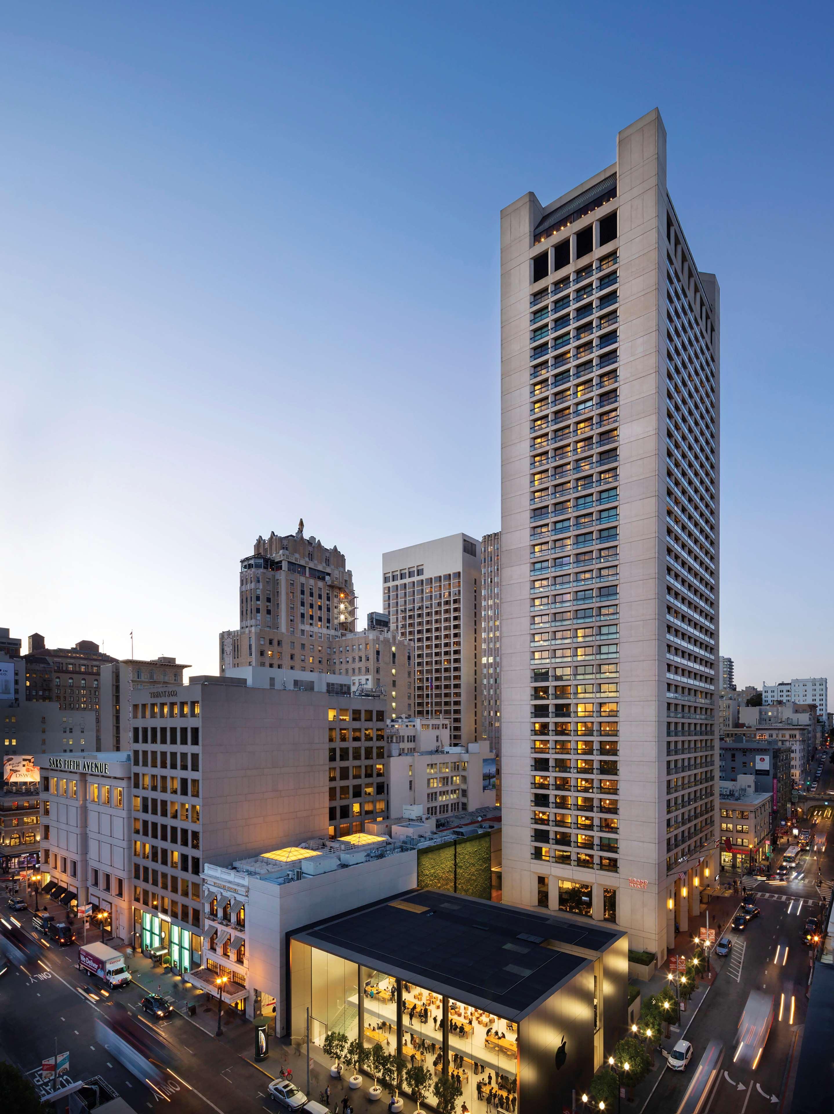 Hotel Grand Hyatt San Francisco Union Square Exterior foto